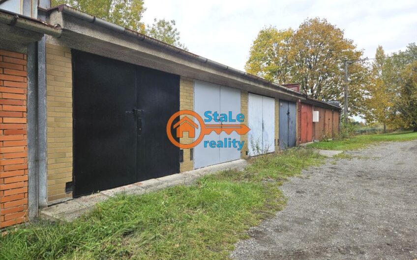 Pronájem garáze s bezpečnostním zamykáním 20 m2