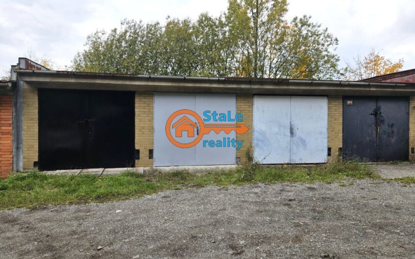 Pronájem garáze s bezpečnostním zamykáním 20 m2