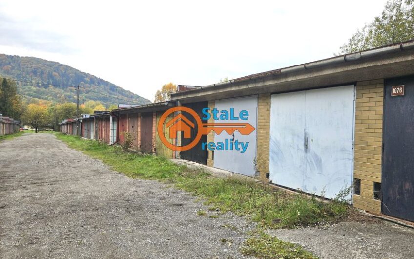 Pronájem garáze s bezpečnostním zamykáním 20 m2