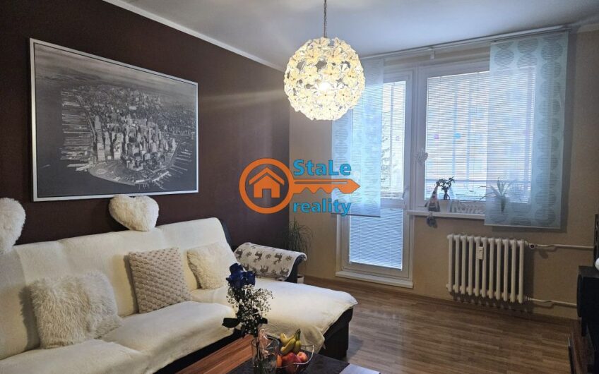 Prodej bytu 4+1 se zasklenou lodžií v osobním vlastnictví  80 m2